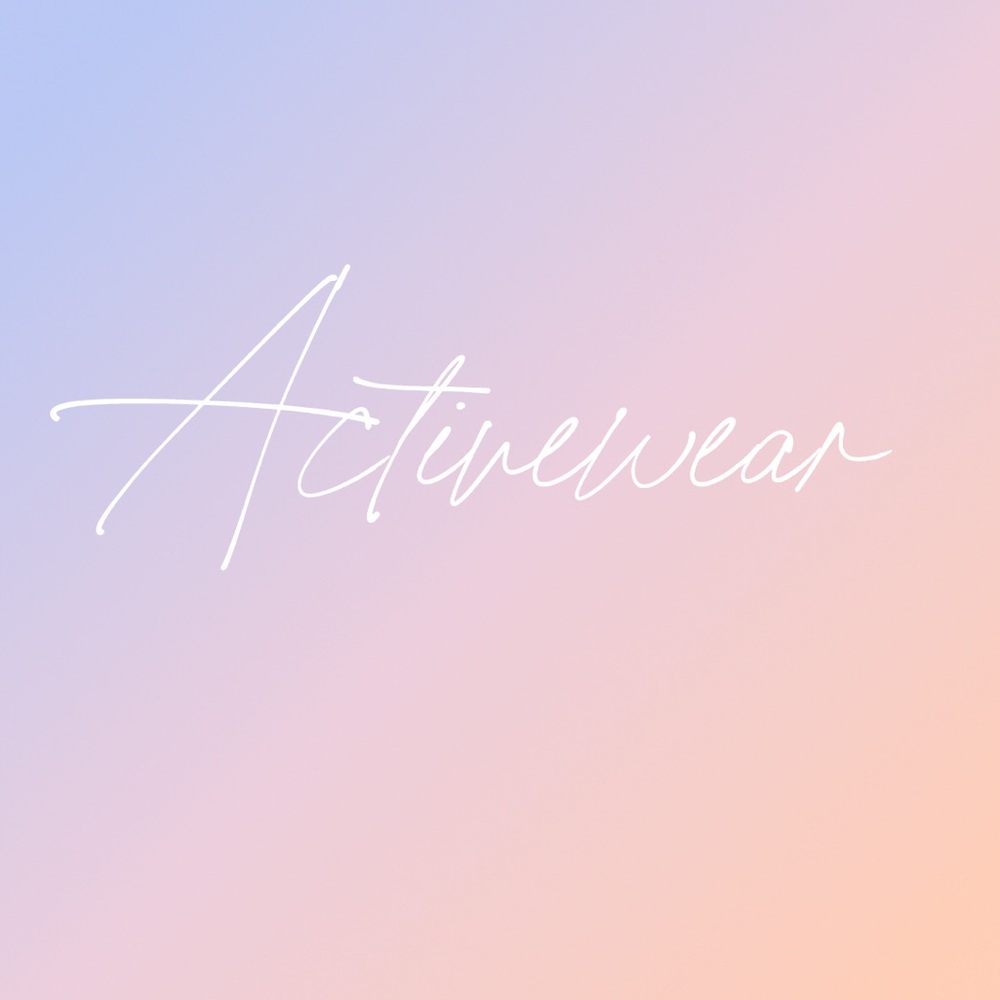 Activewear ✨